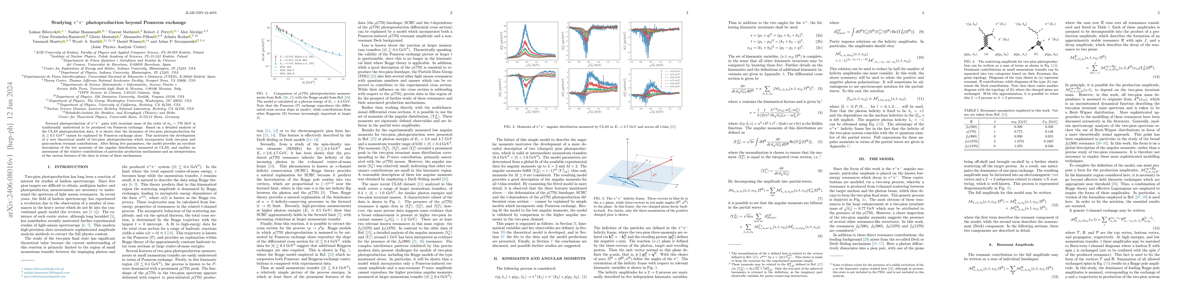 Thumbnail for Studying $\pi^+\pi^-$ photoproduction beyond Pomeron exchange