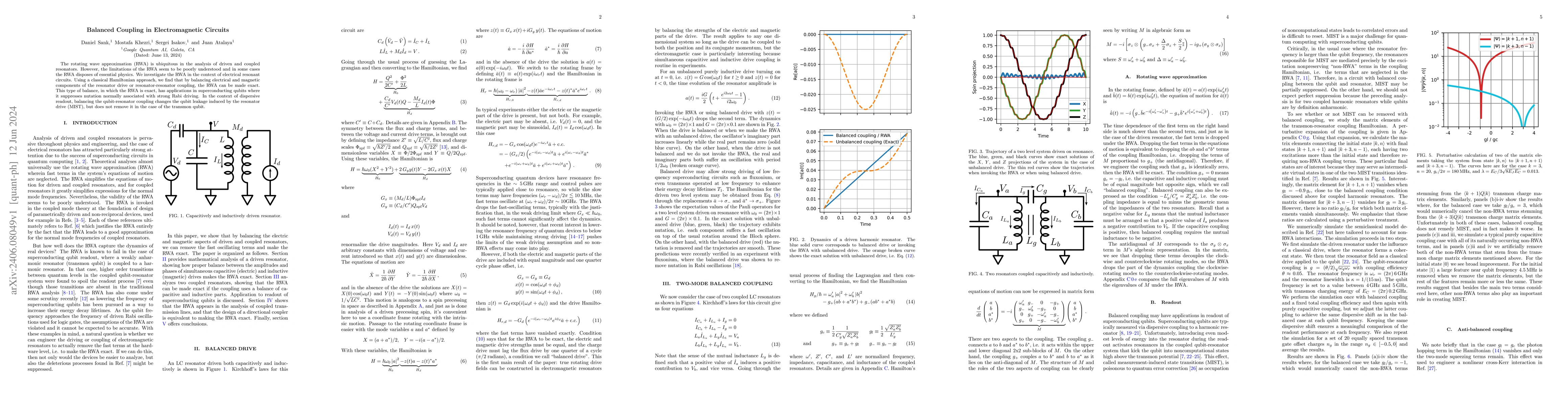 Thumbnail for Balanced Coupling in Electromagnetic Circuits