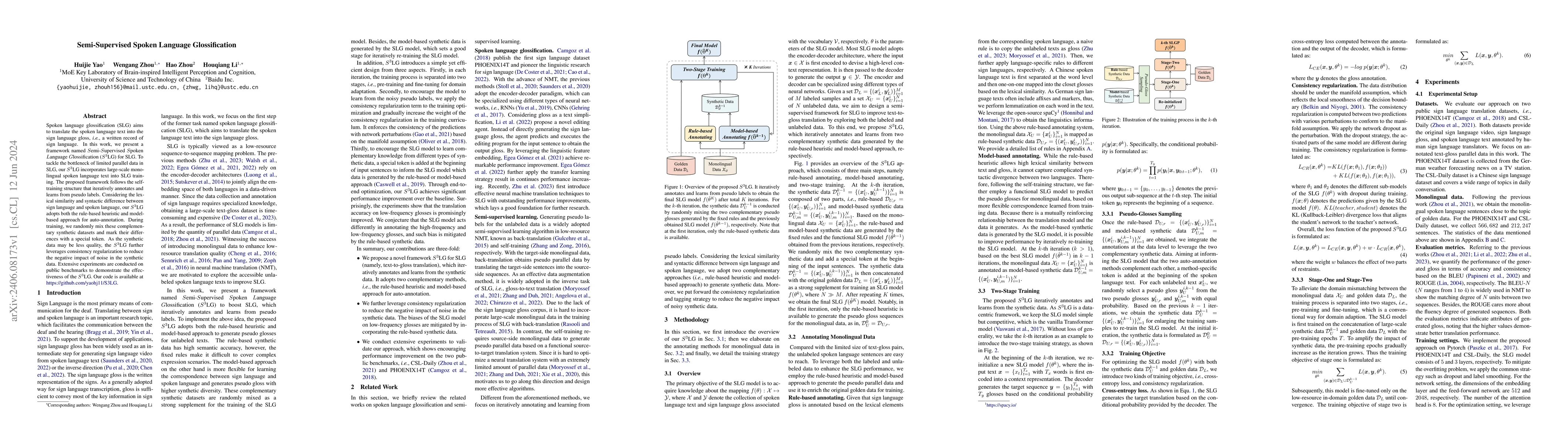 Thumbnail for Semi-Supervised Spoken Language Glossification