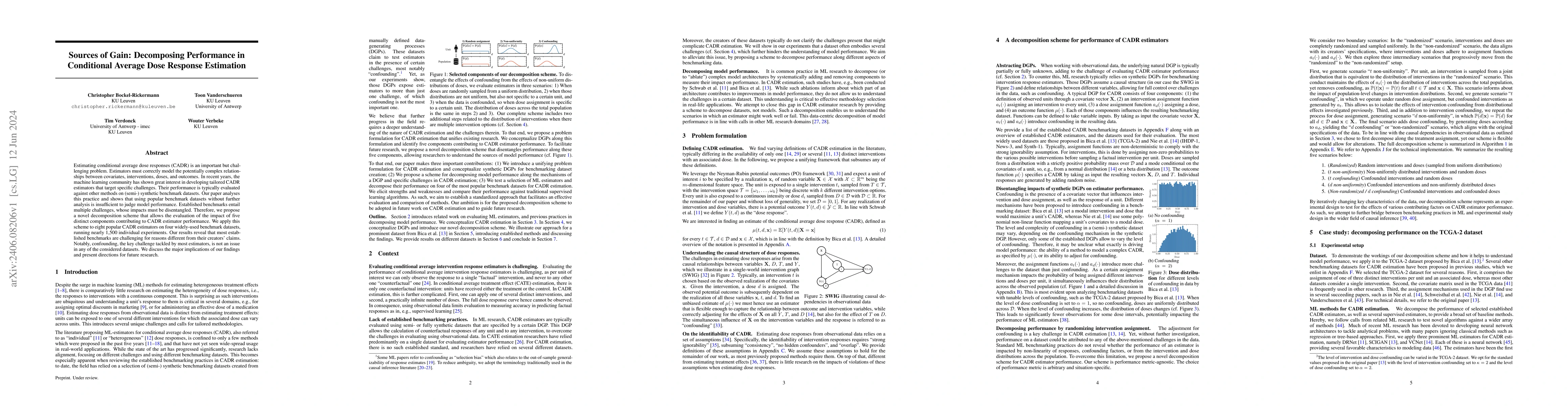 Thumbnail for Sources of Gain: Decomposing Performance in Conditional Average Dose
  Response Estimation