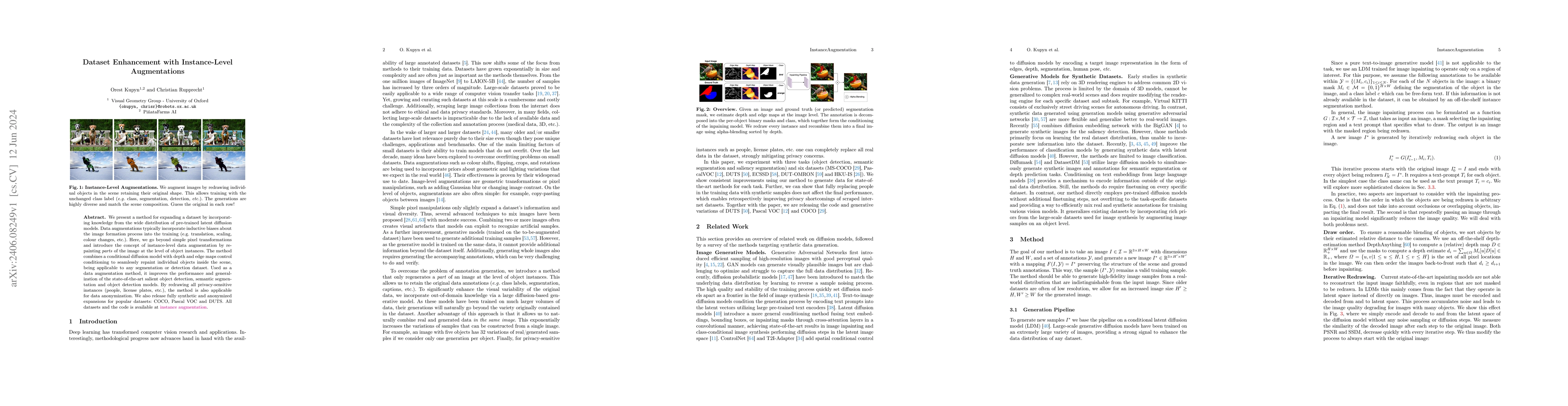 Thumbnail for Dataset Enhancement with Instance-Level Augmentations