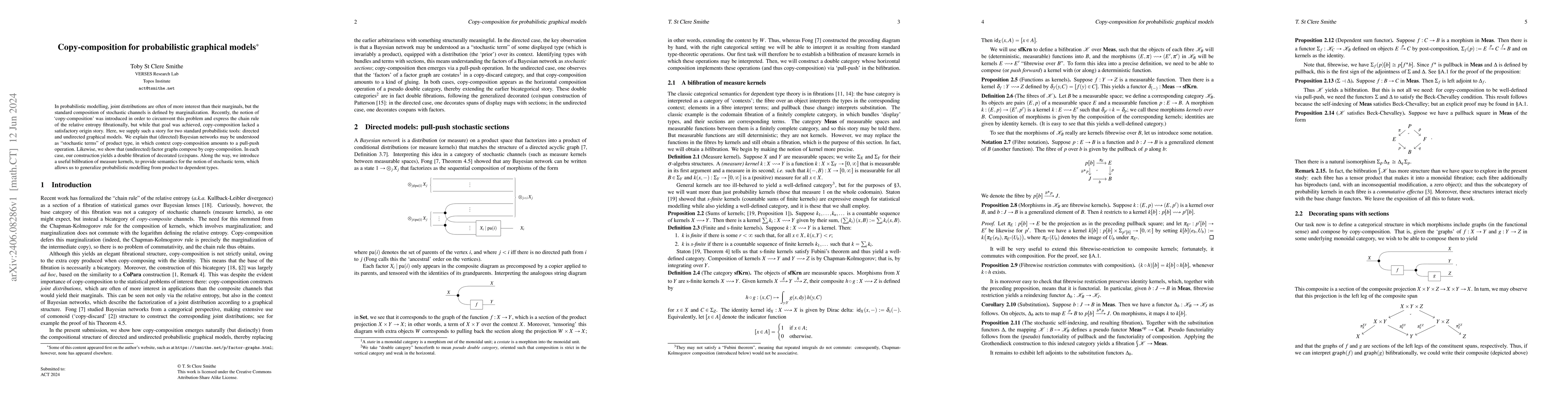Thumbnail for Copy-composition for probabilistic graphical models