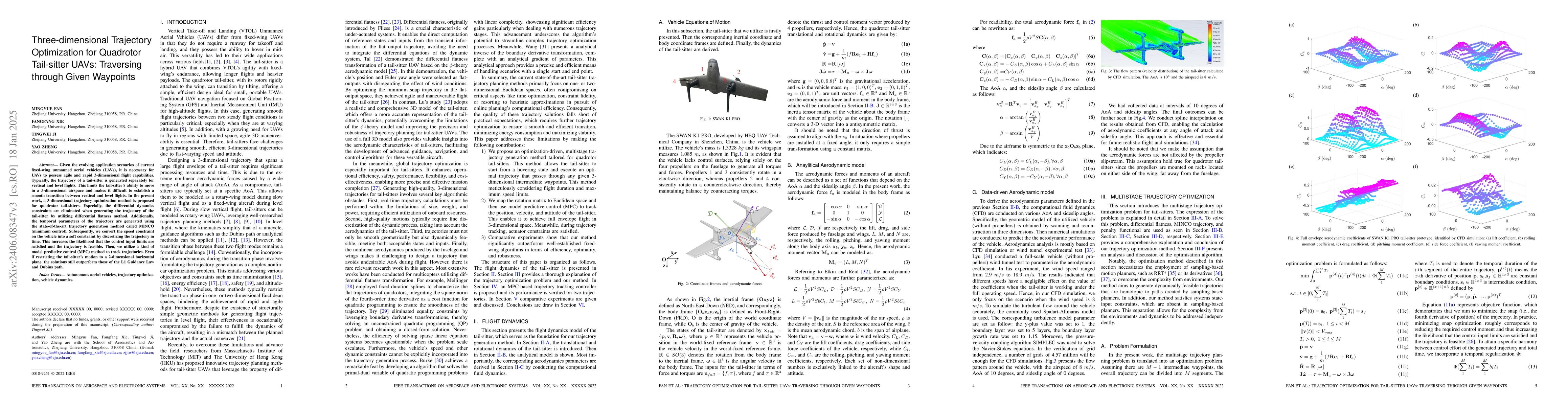Thumbnail for Trajectory optimization of tail-sitter considering speed constraints