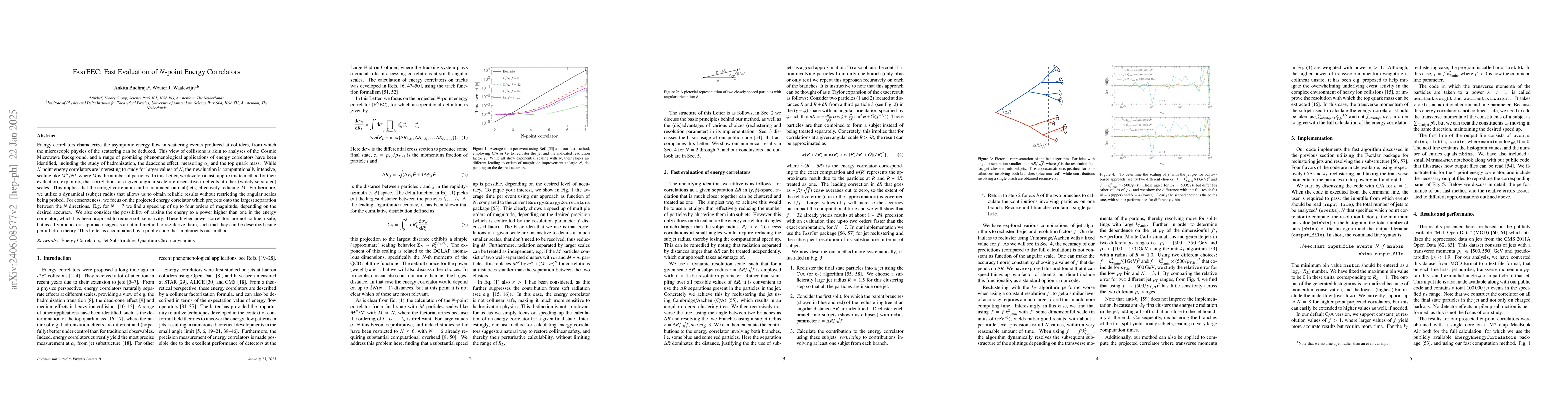 Thumbnail for FastEEC: Fast Evaluation of N-point Energy Correlators