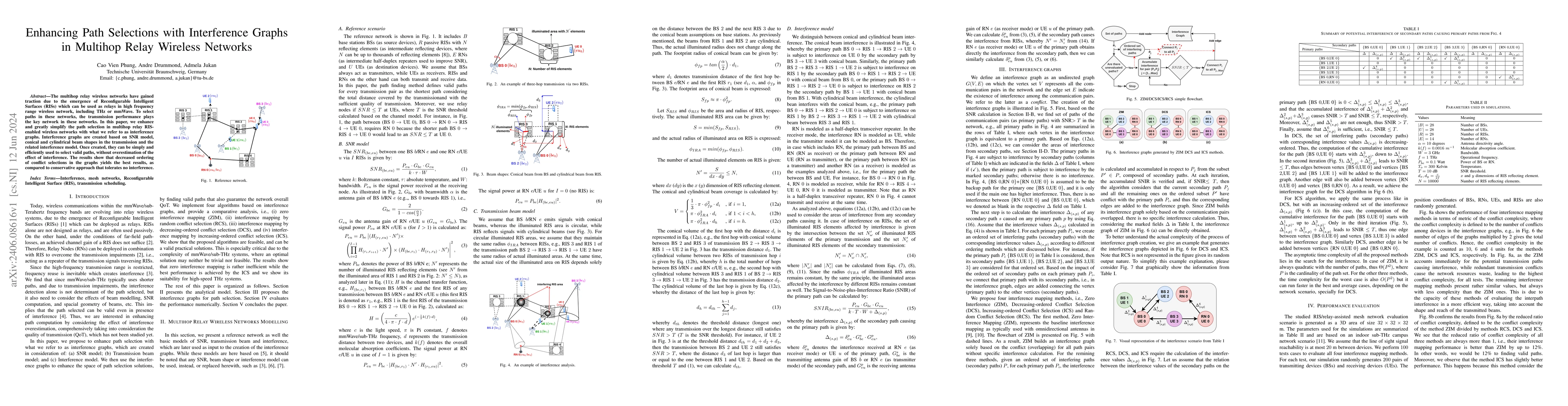 Thumbnail for Enhancing Path Selections with Interference Graphs in Multihop Relay
  Wireless Networks
