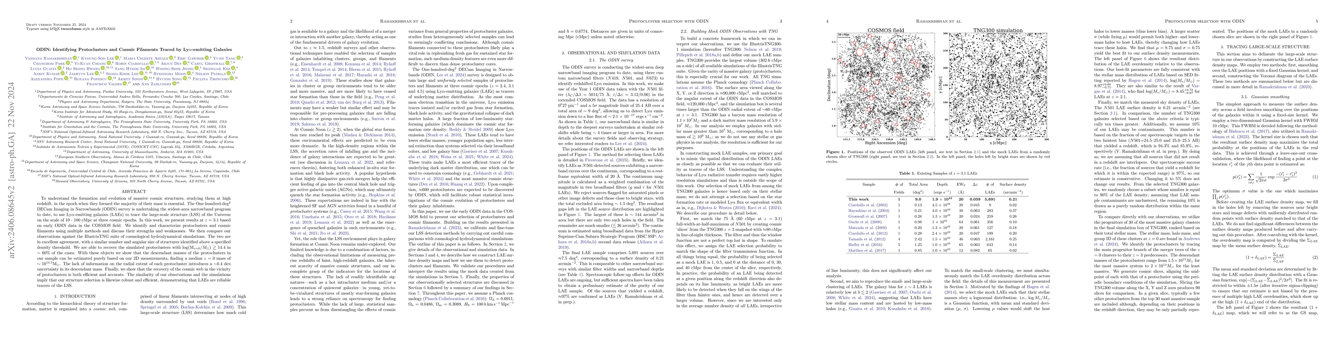Thumbnail for ODIN: Identifying Protoclusters and Cosmic Filaments Traced by
  Ly$\alpha$-emitting Galaxies