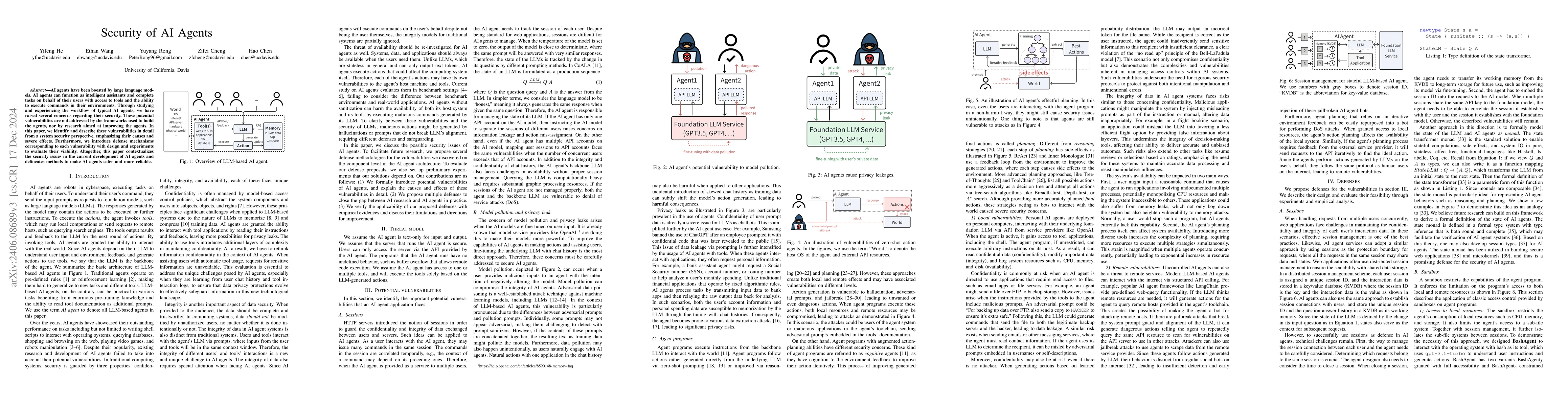 Thumbnail for Security of AI Agents