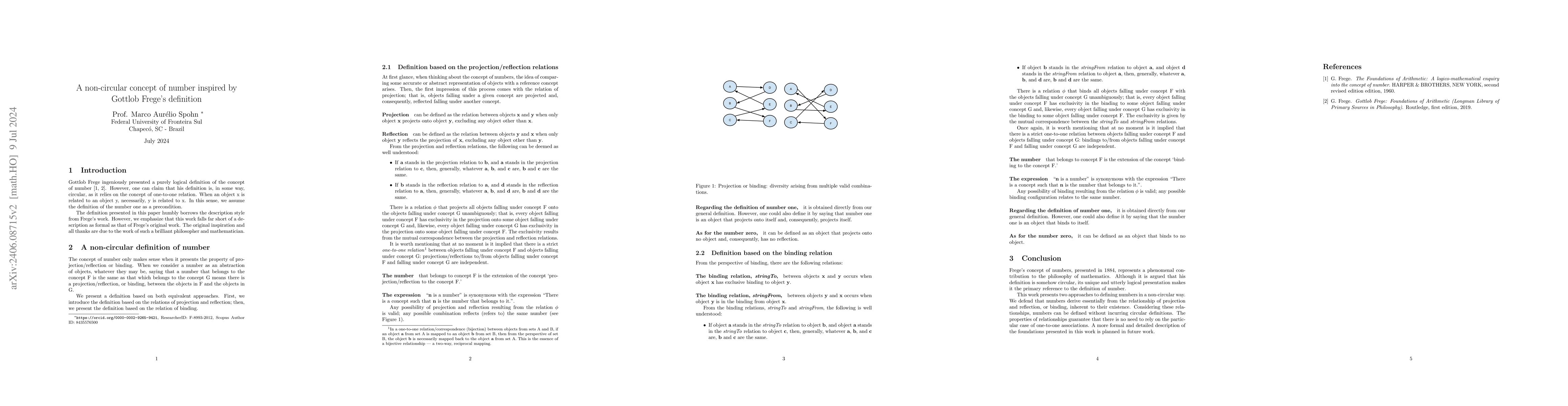 Thumbnail for A non-circular concept of number inspired by Gottlob Frege's definition