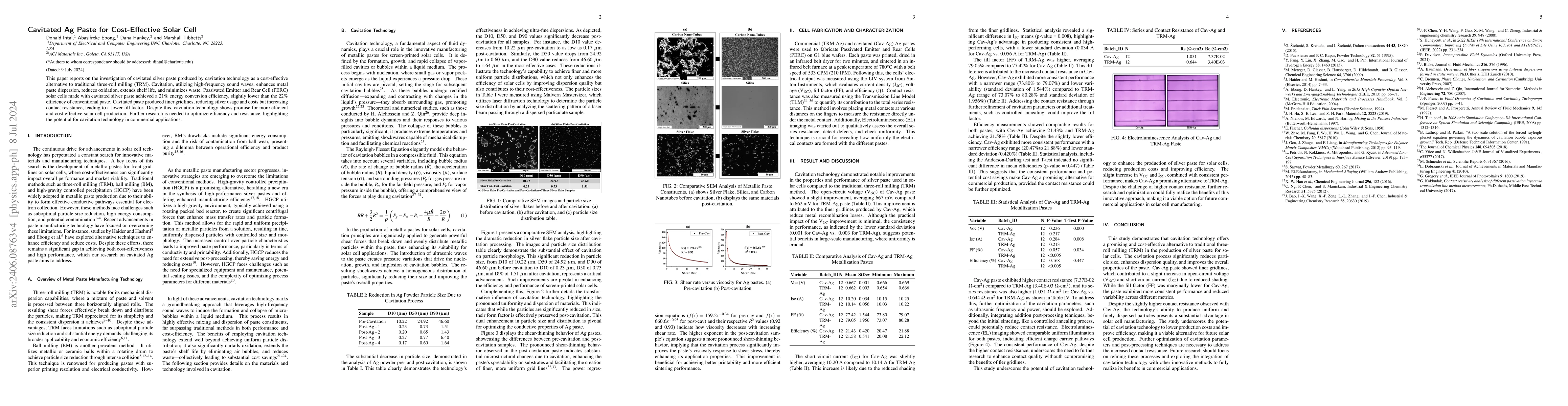 Thumbnail for Cavitated Ag Paste for Cost-Effective Solar Cell