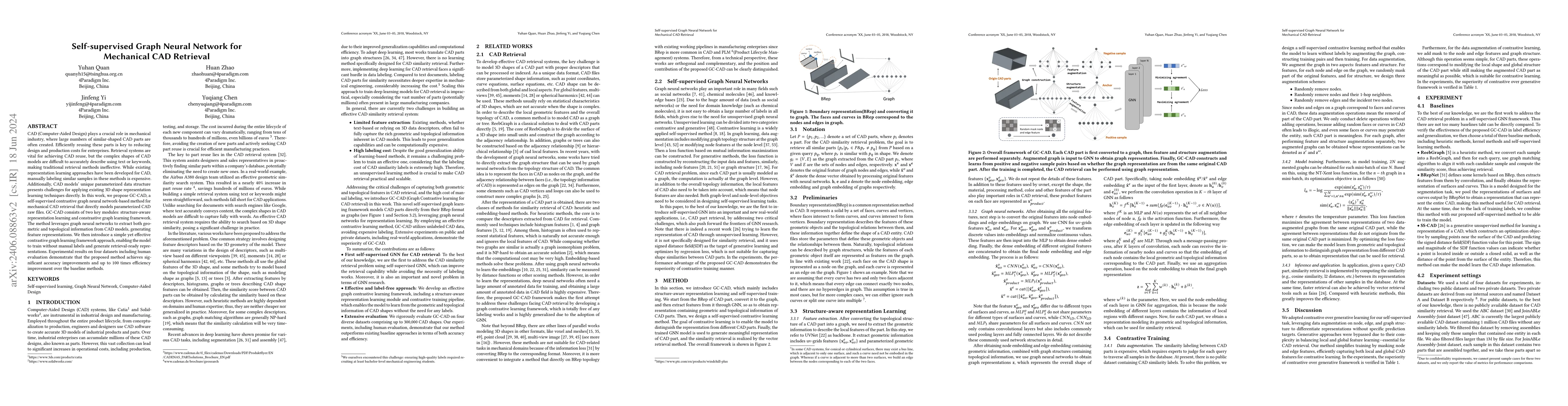 Thumbnail for Self-supervised Graph Neural Network for Mechanical CAD Retrieval