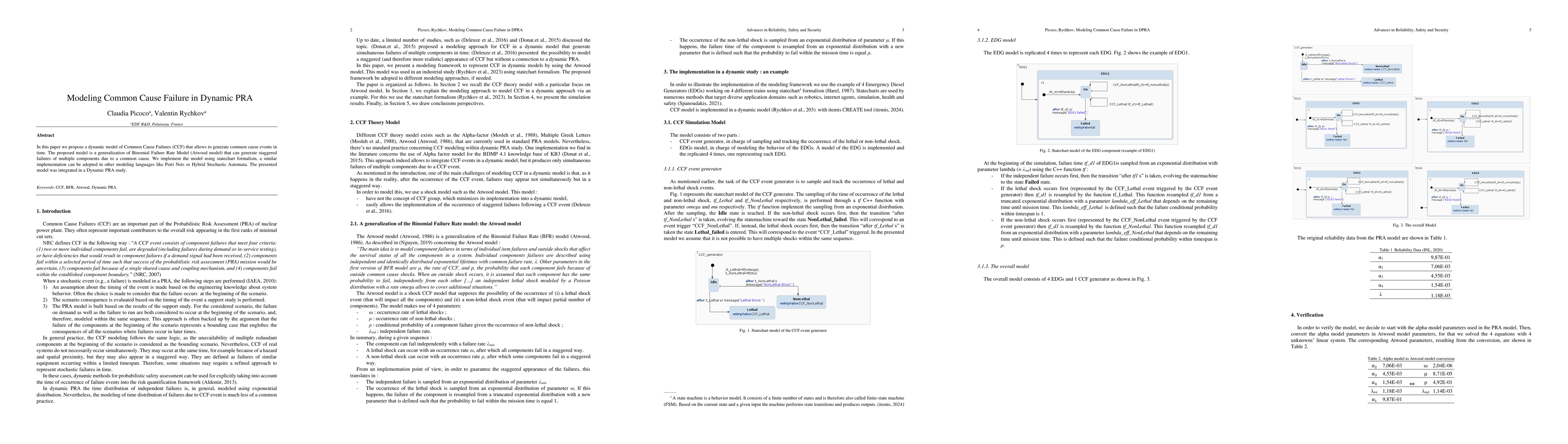 Thumbnail for Modeling Common Cause Failure in Dynamic PRA