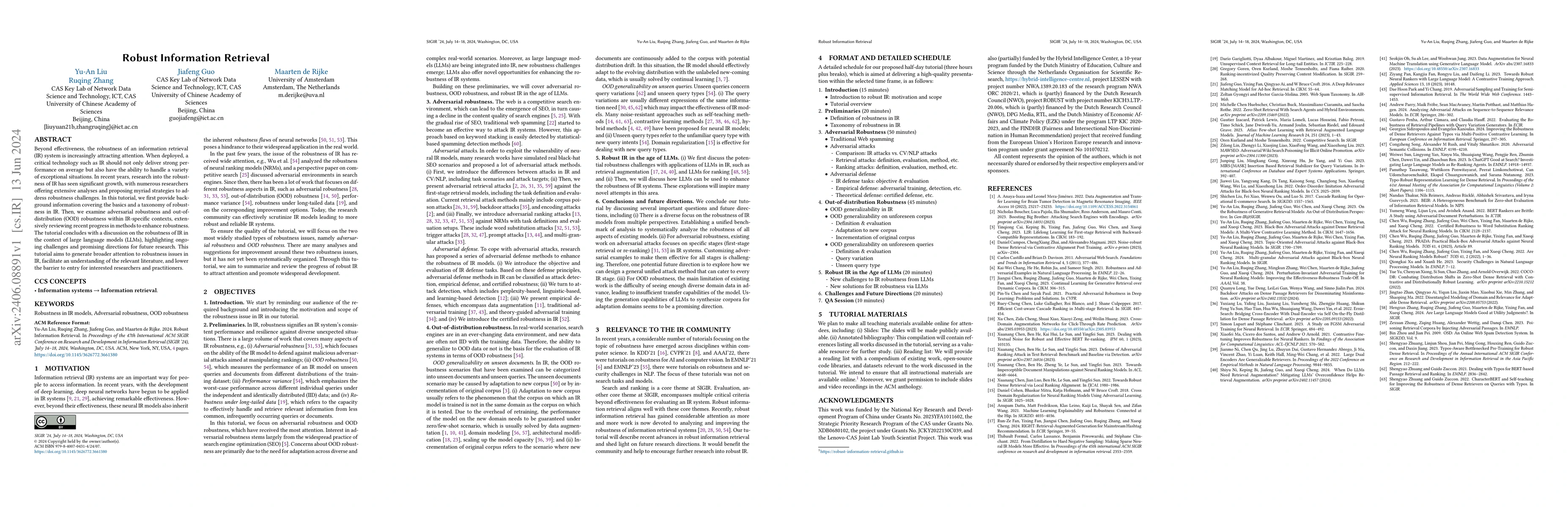 Thumbnail for Robust Information Retrieval