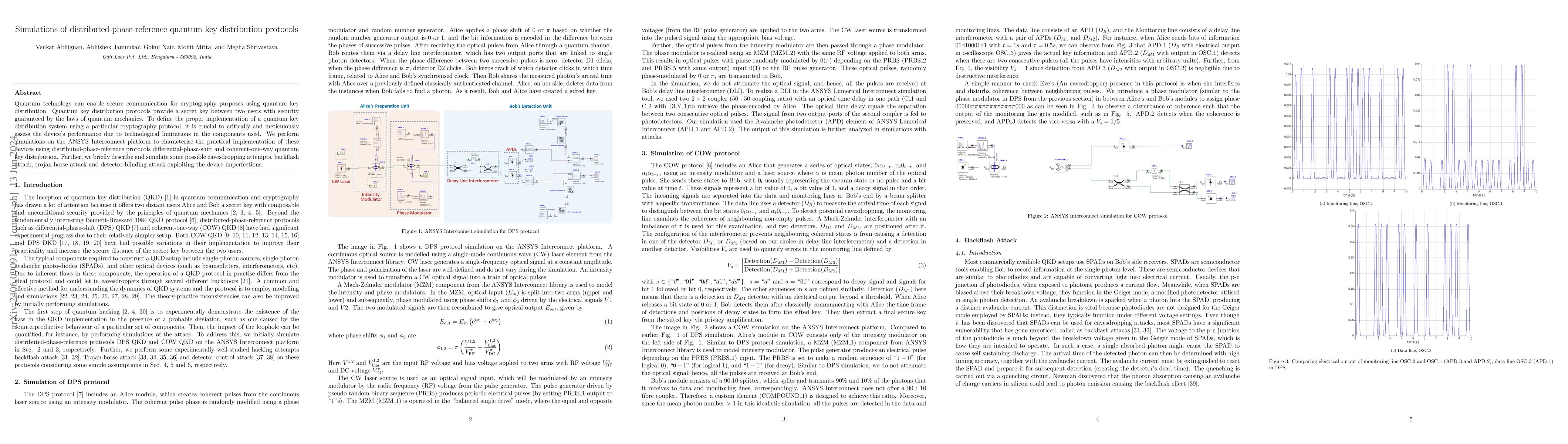 Thumbnail for Simulations of distributed-phase-reference quantum key distribution
  protocols