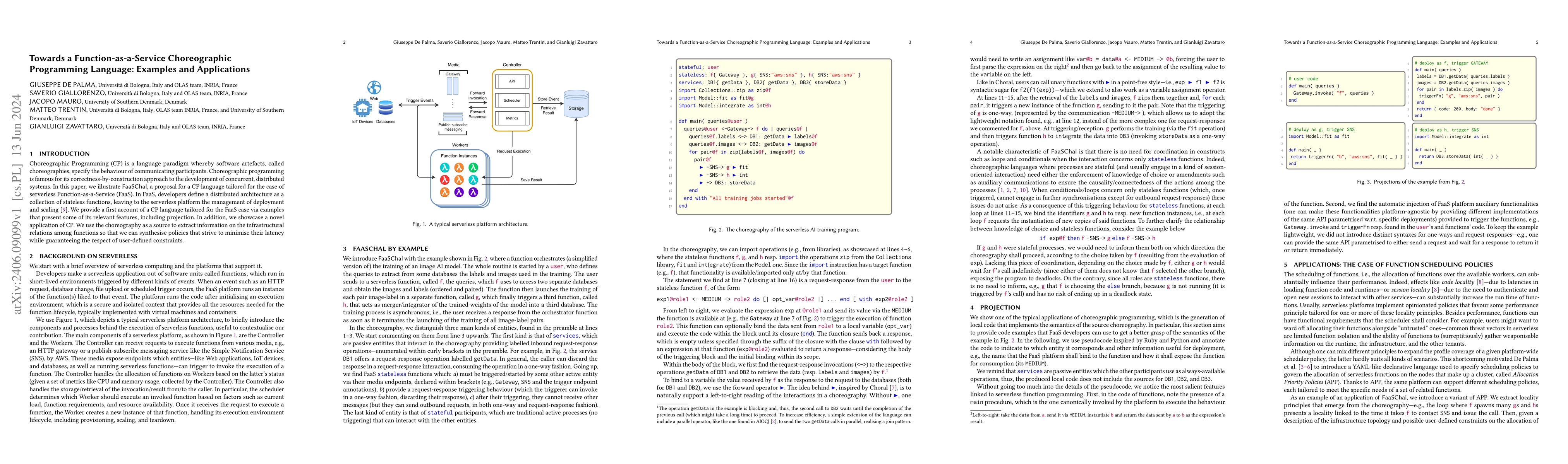 Thumbnail for Towards a Function-as-a-Service Choreographic Programming Language:
  Examples and Applications