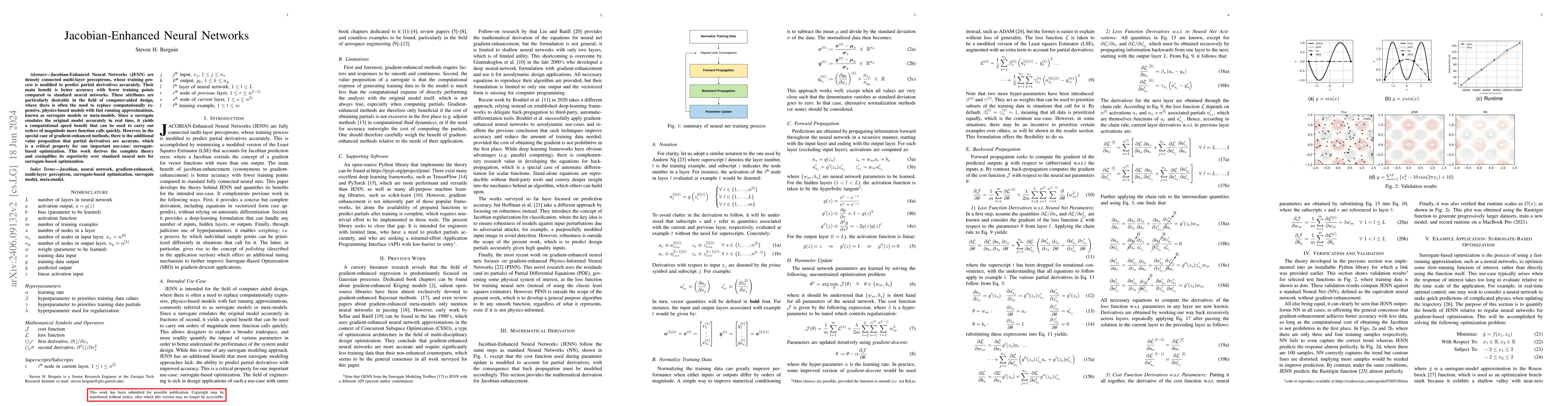 Thumbnail for Jacobian-Enhanced Neural Networks