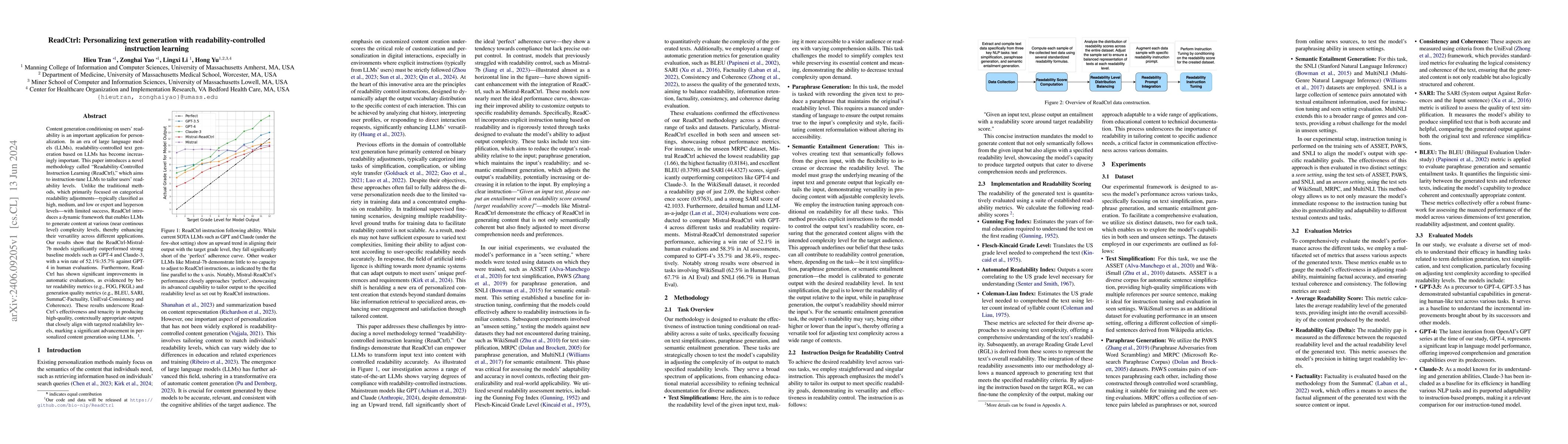 Thumbnail for ReadCtrl: Personalizing text generation with readability-controlled
  instruction learning