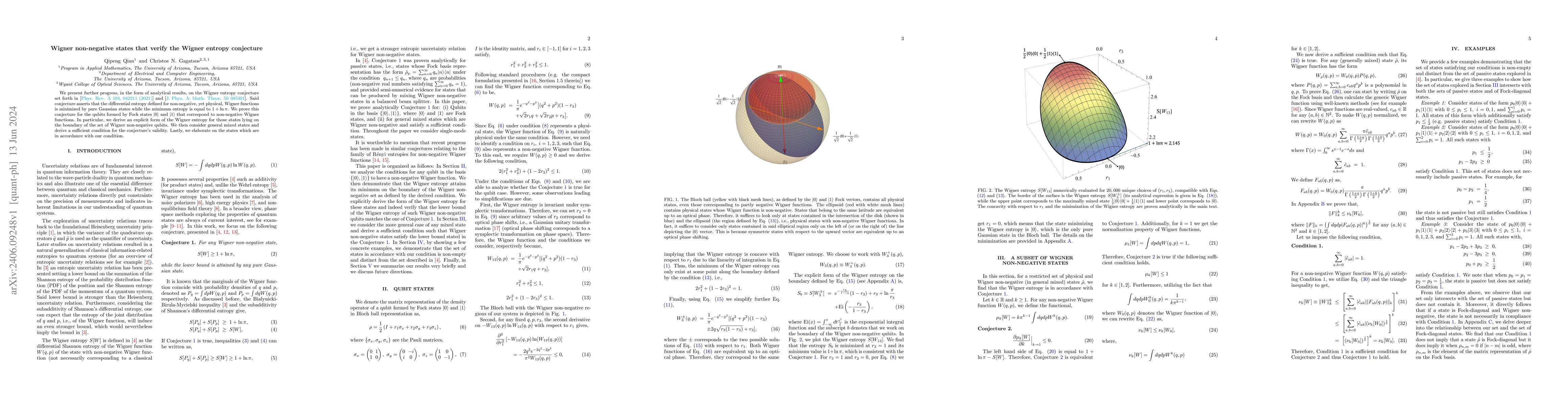 Thumbnail for Wigner non-negative states that verify the Wigner entropy conjecture