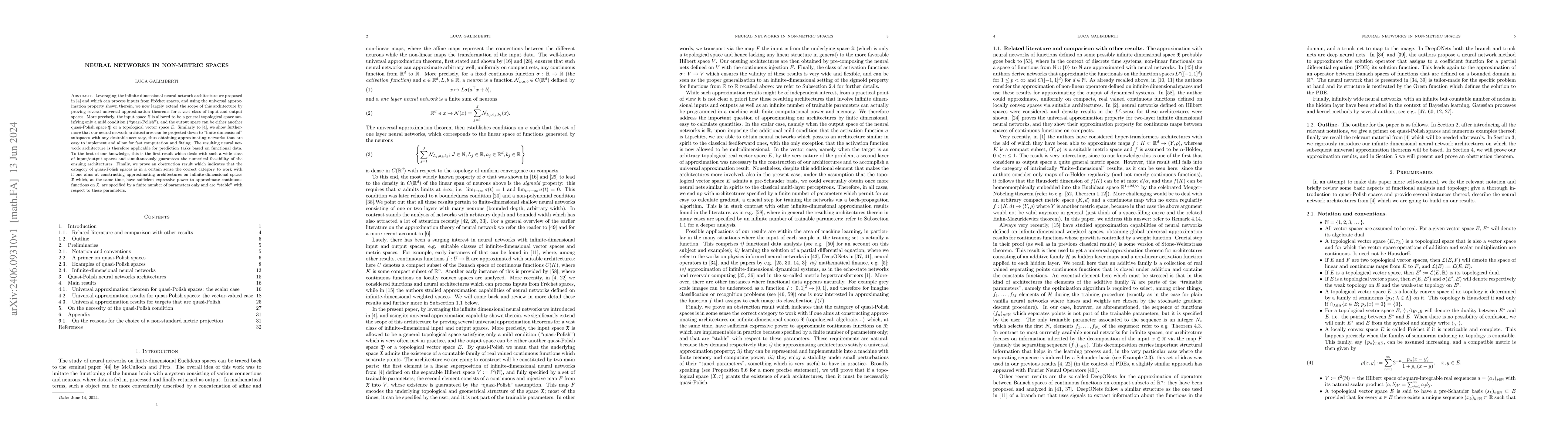 Thumbnail for Neural networks in non-metric spaces