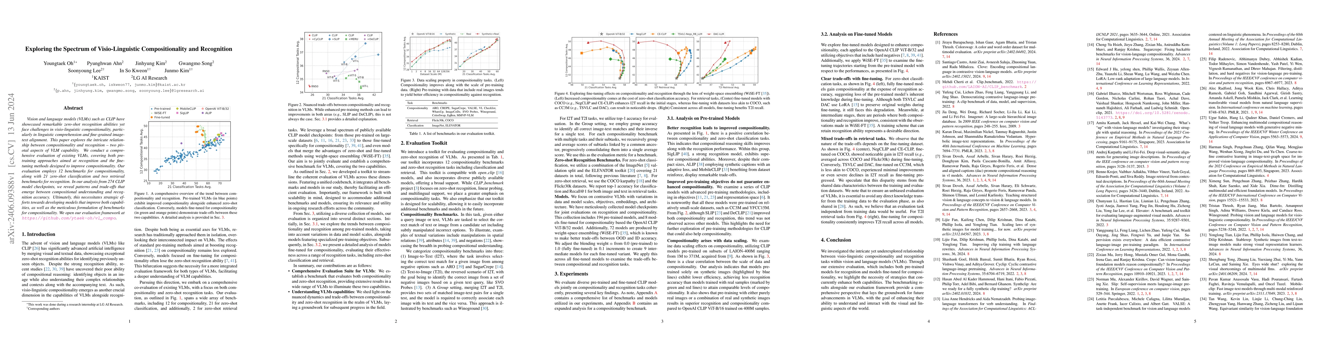 Thumbnail for Exploring the Spectrum of Visio-Linguistic Compositionality and
  Recognition