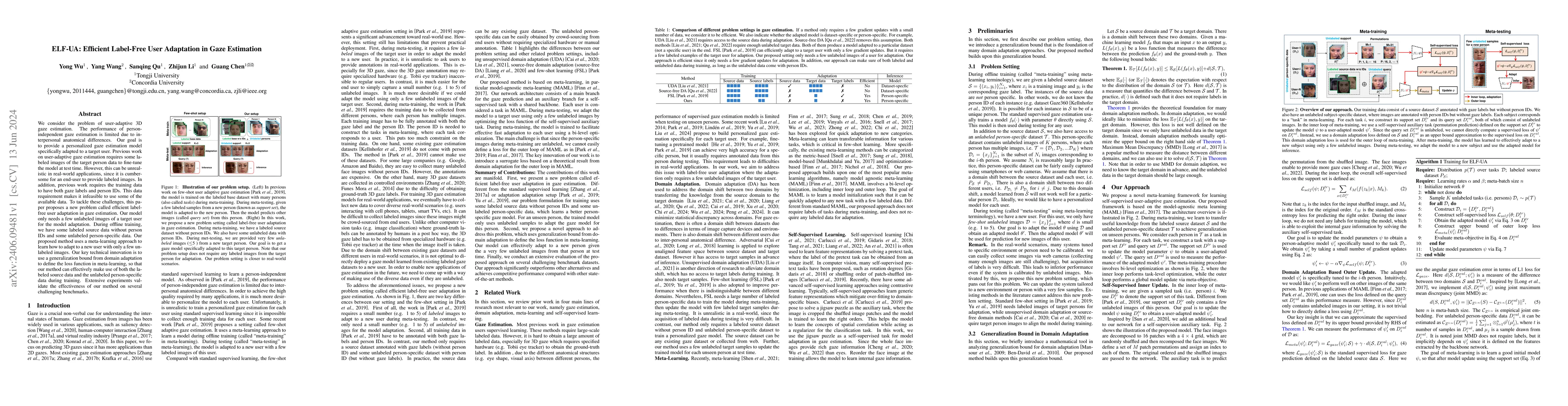 Thumbnail for ELF-UA: Efficient Label-Free User Adaptation in Gaze Estimation