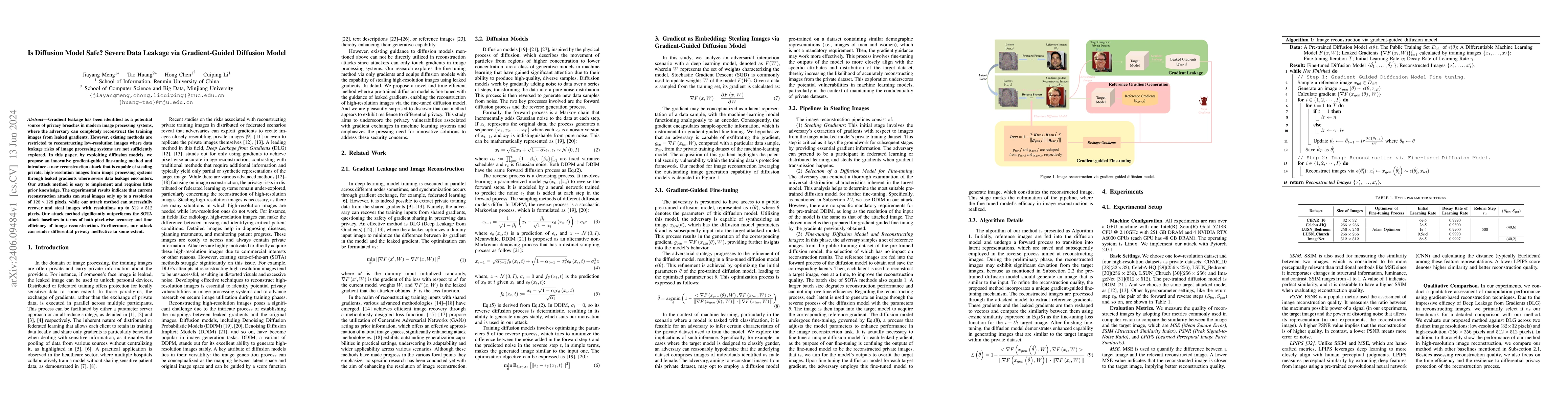 Thumbnail for Is Diffusion Model Safe? Severe Data Leakage via Gradient-Guided
  Diffusion Model