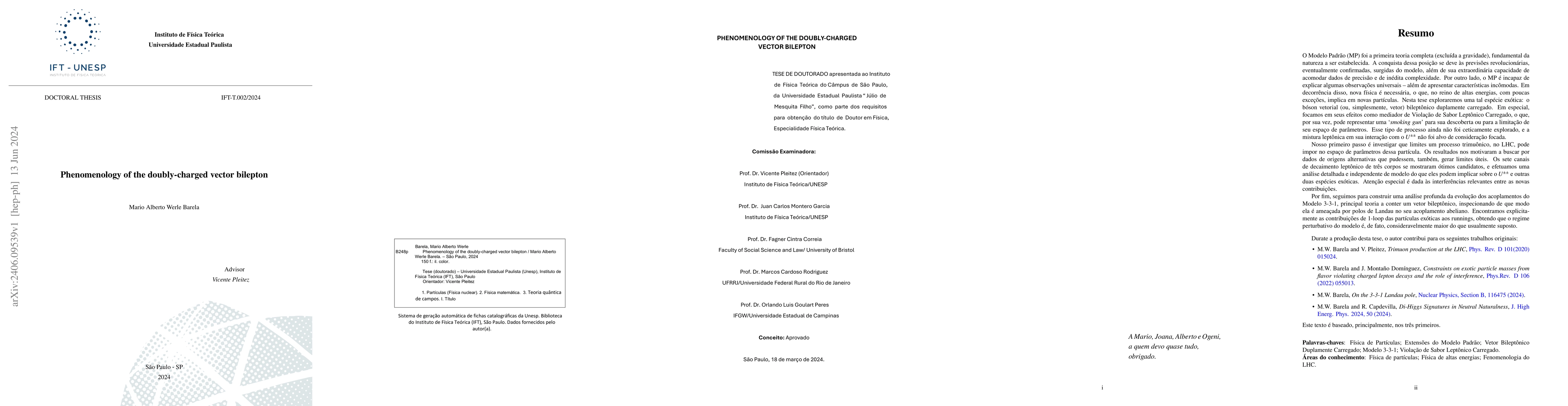 Thumbnail for Phenomenology of the doubly-charged vector bilepton