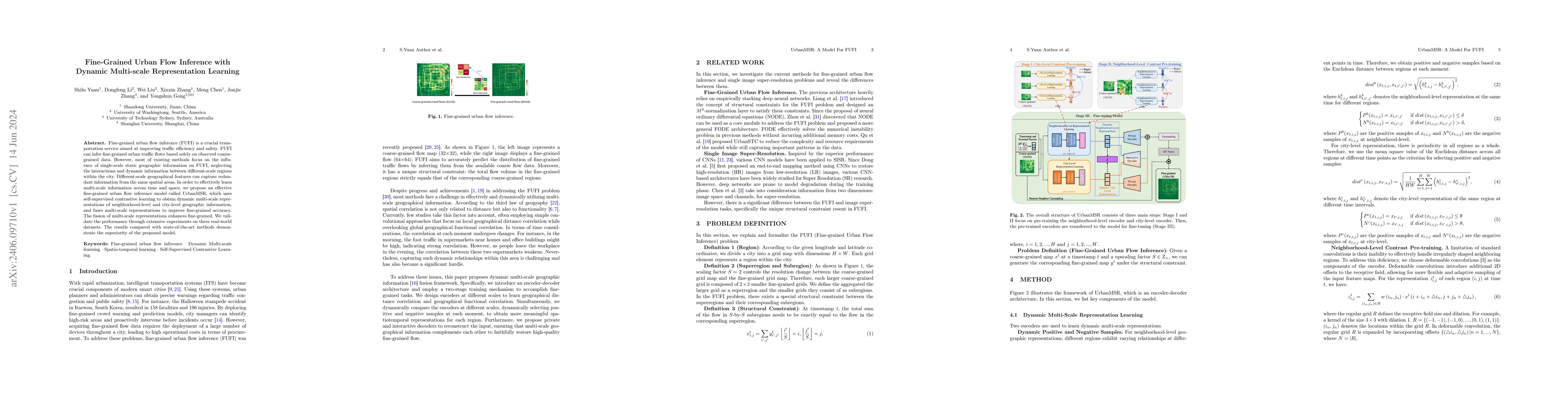 Thumbnail for Fine-Grained Urban Flow Inference with Multi-scale Representation
  Learning