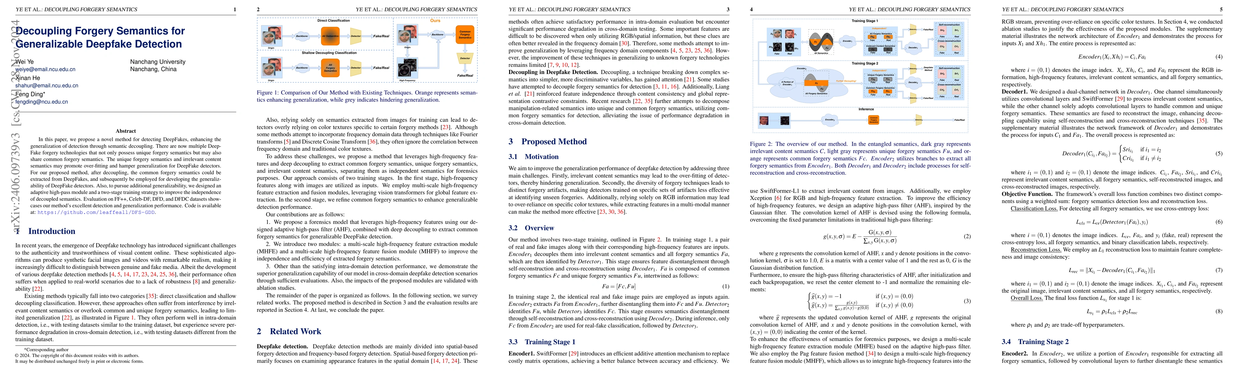 Thumbnail for Decoupling Forgery Semantics for Generalizable Deepfake Detection