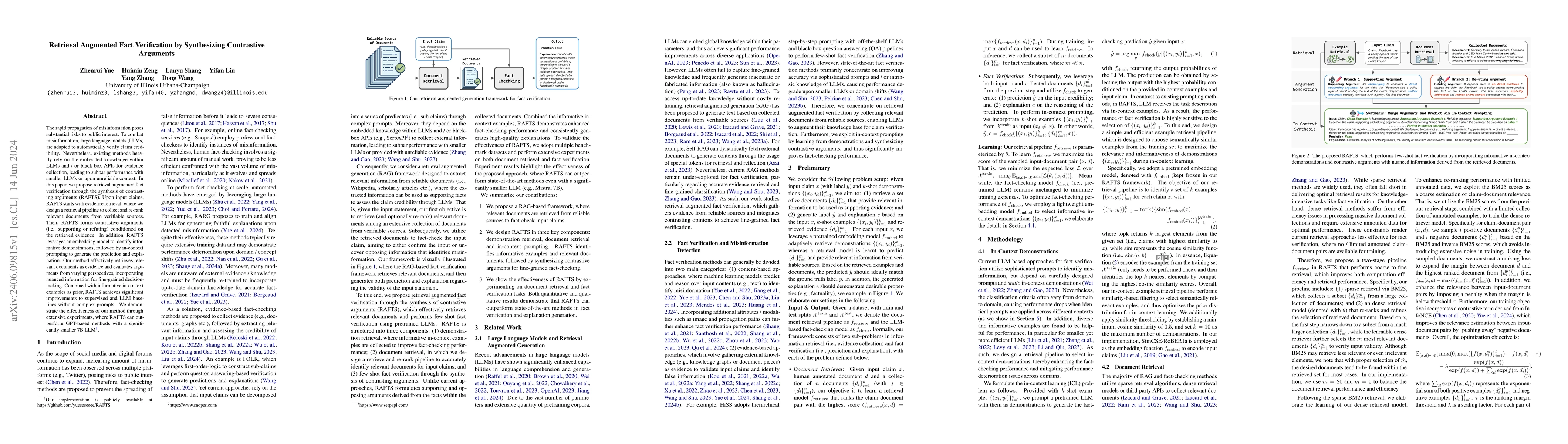Thumbnail for Retrieval Augmented Fact Verification by Synthesizing Contrastive
  Arguments