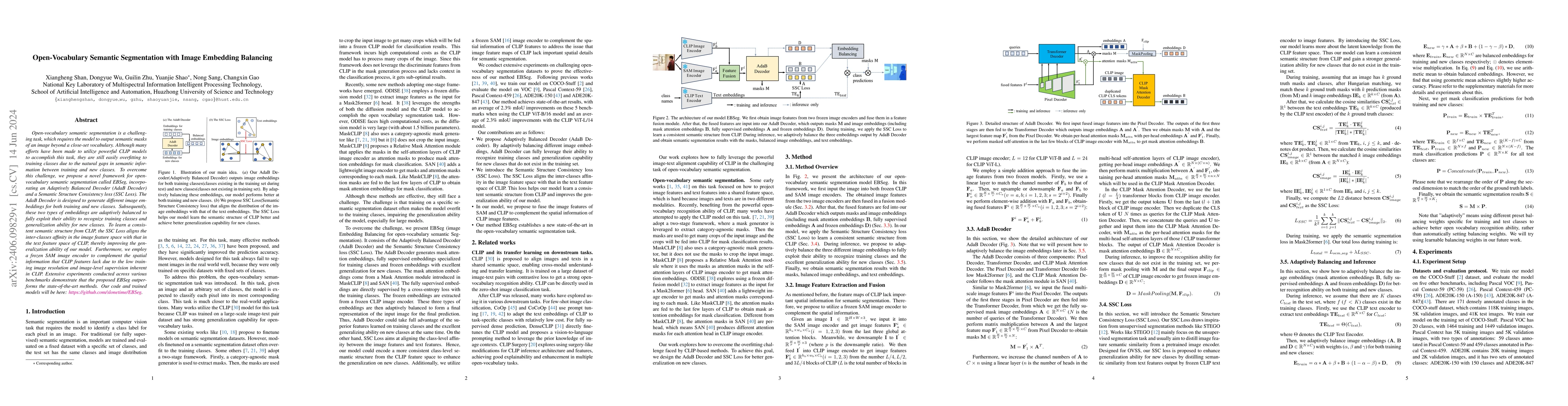 Thumbnail for Open-Vocabulary Semantic Segmentation with Image Embedding Balancing