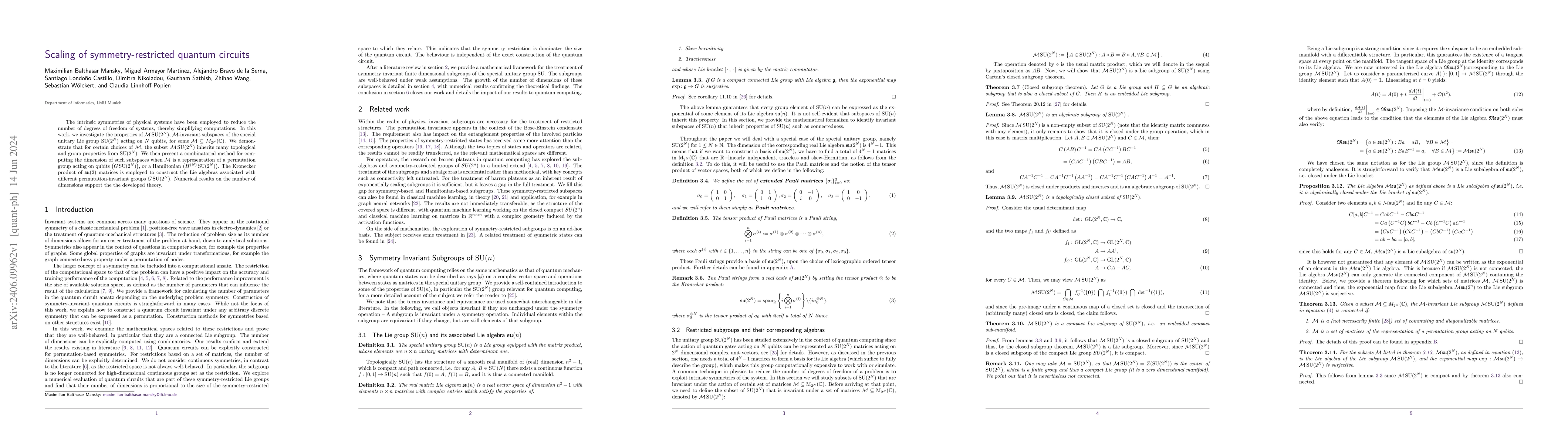 Thumbnail for Scaling of symmetry-restricted quantum circuits