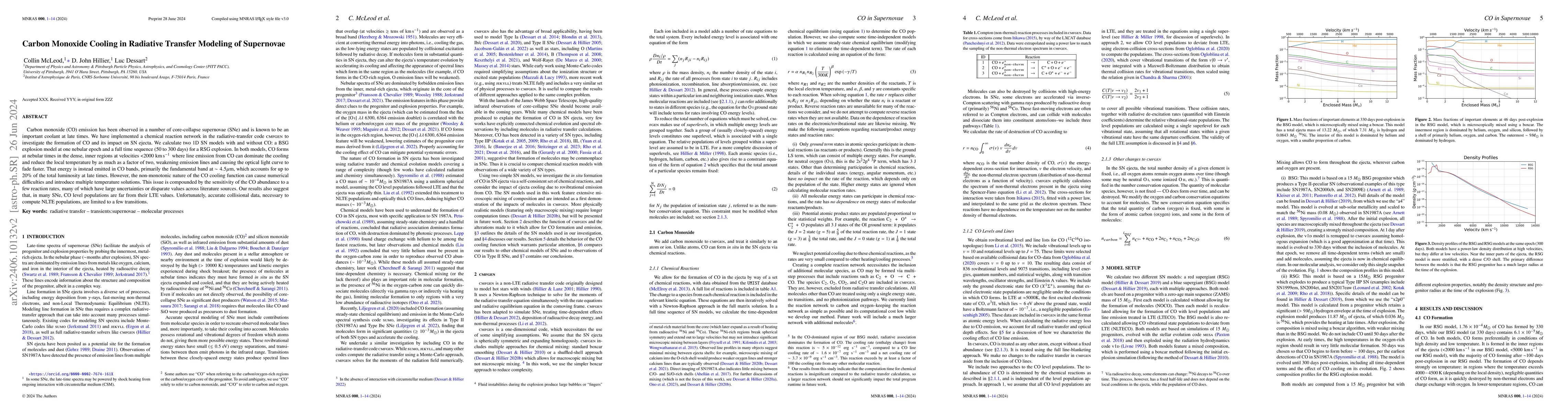 Thumbnail for Carbon Monoxide Cooling in Radiative Transfer Modeling of Supernovae