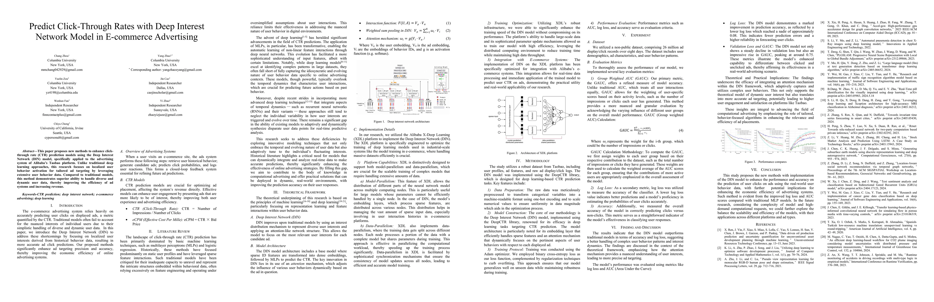 Thumbnail for Predict Click-Through Rates with Deep Interest Network Model in
  E-commerce Advertising