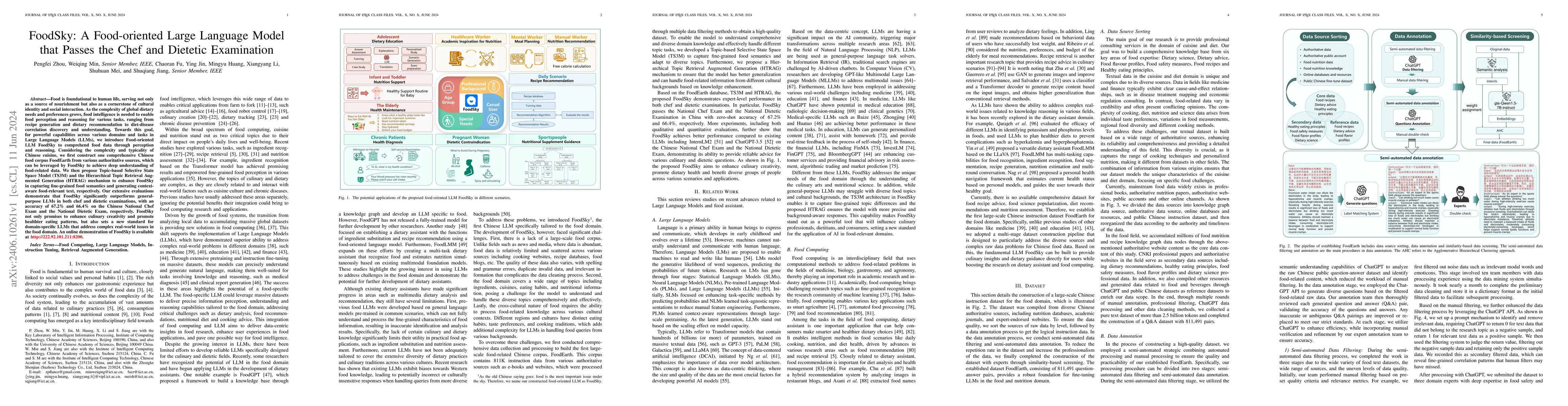 Thumbnail for FoodSky: A Food-oriented Large Language Model that Passes the Chef and
  Dietetic Examination