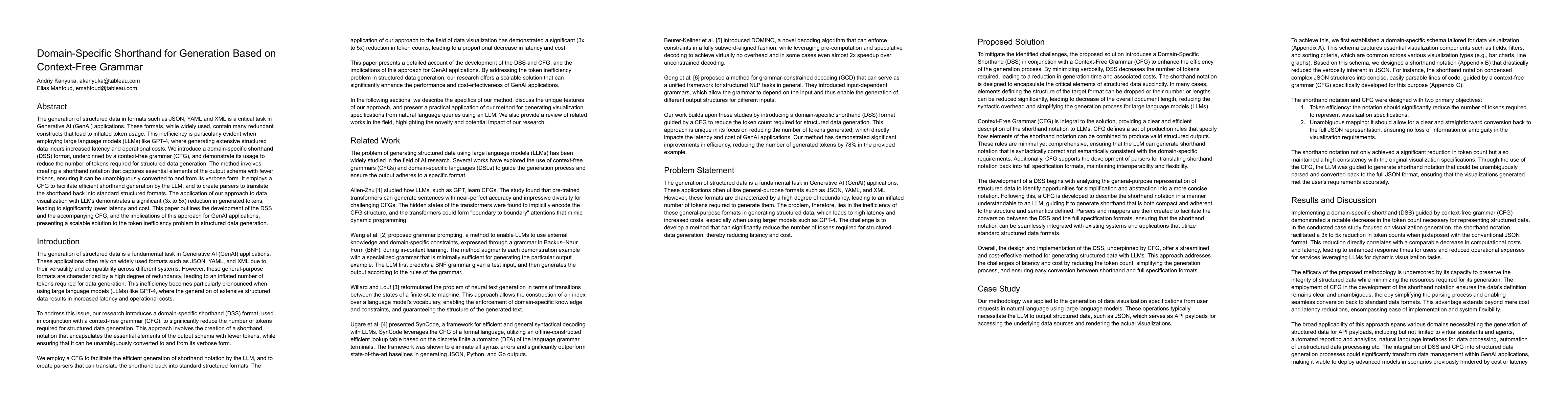 Thumbnail for Domain-Specific Shorthand for Generation Based on Context-Free Grammar
