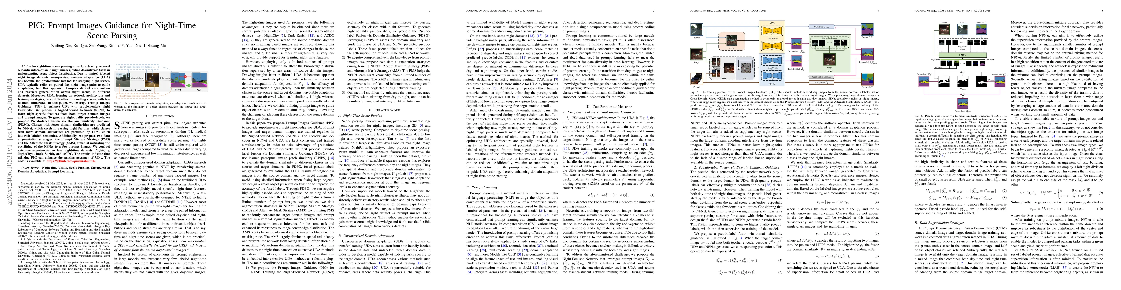 Thumbnail for PIG: Prompt Images Guidance for Night-Time Scene Parsing