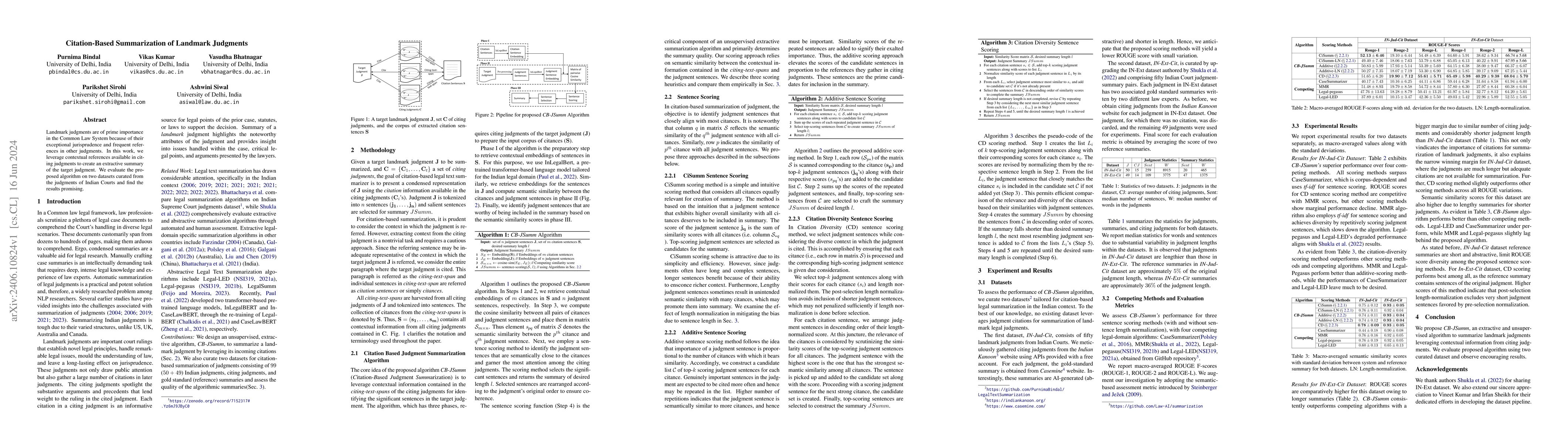 Thumbnail for Citation-Based Summarization of Landmark Judgments