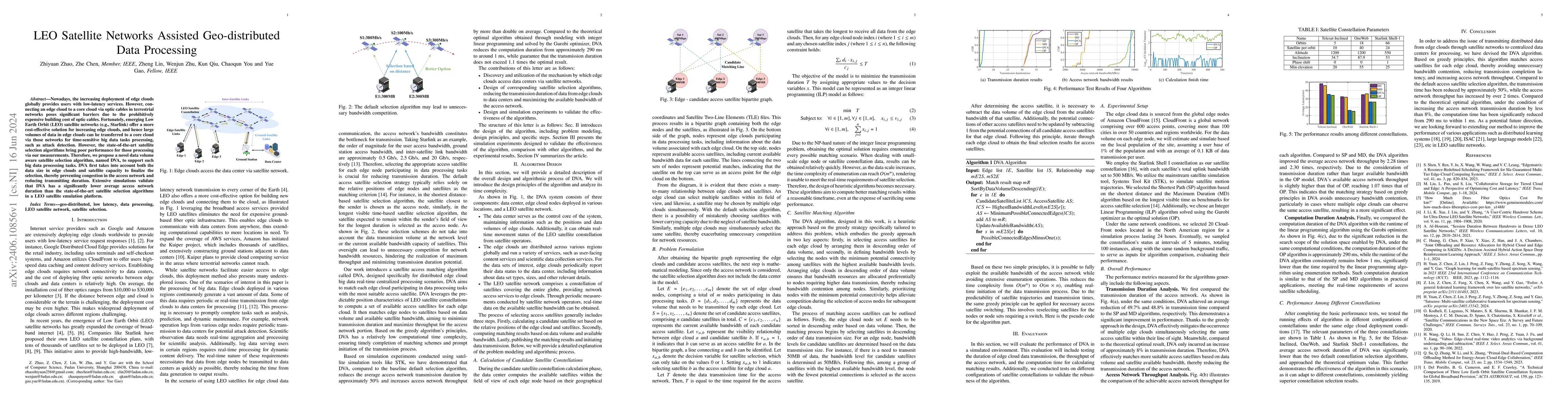 Thumbnail for LEO Satellite Networks Assisted Geo-distributed Data Processing