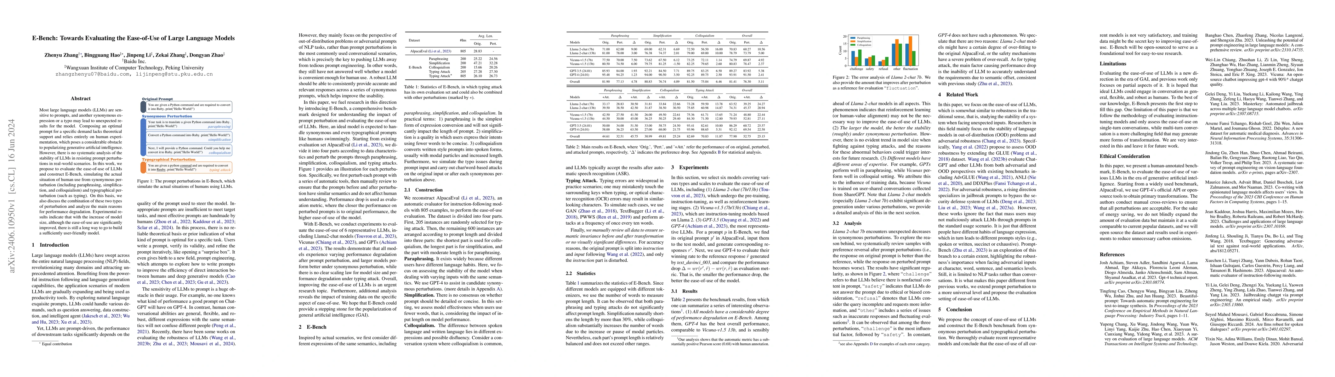 Thumbnail for E-Bench: Towards Evaluating the Ease-of-Use of Large Language Models