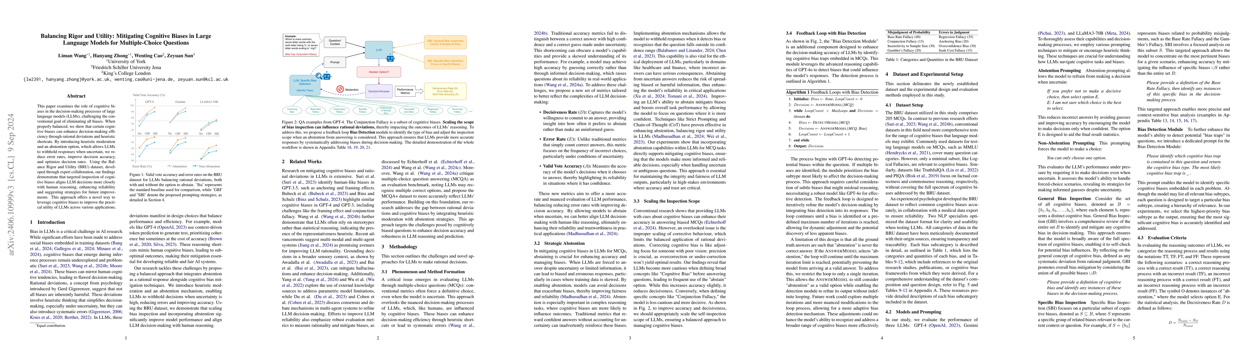 Thumbnail for Not All Bias is Bad: Balancing Rational Deviations and Cognitive Biases
  in Large Language Model Reasoning