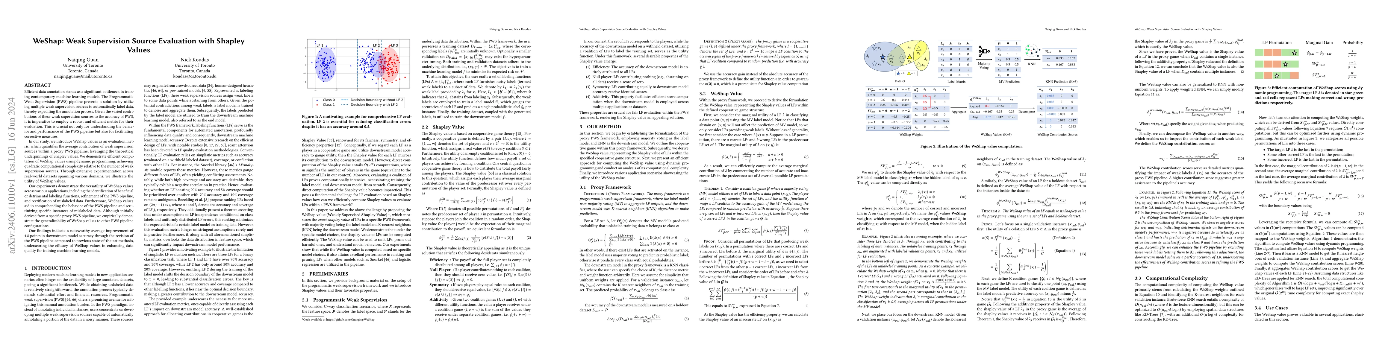 Thumbnail for WeShap: Weak Supervision Source Evaluation with Shapley Values