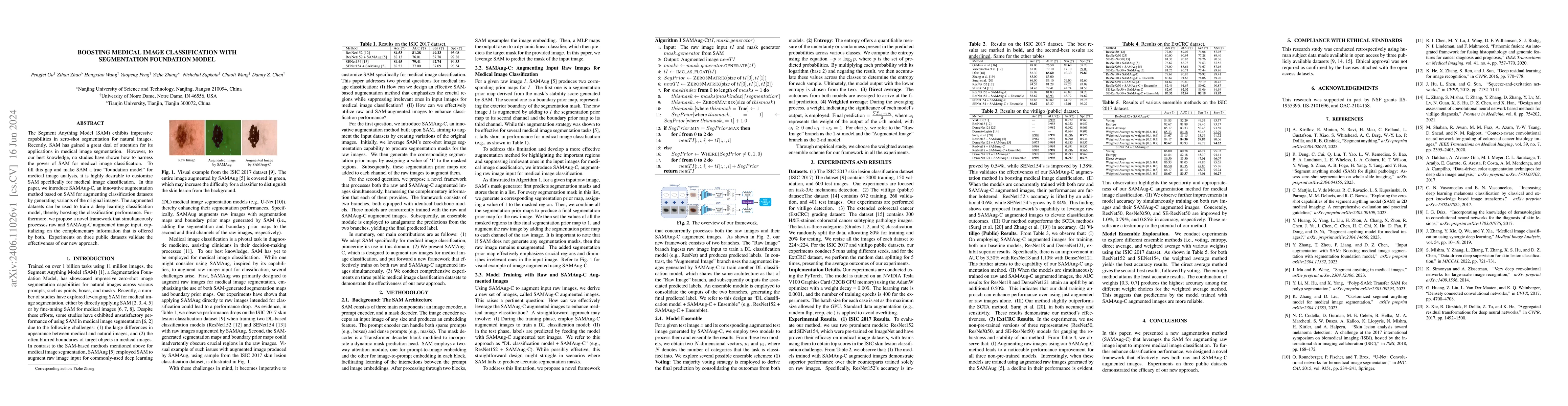 Thumbnail for Boosting Medical Image Classification with Segmentation Foundation Model