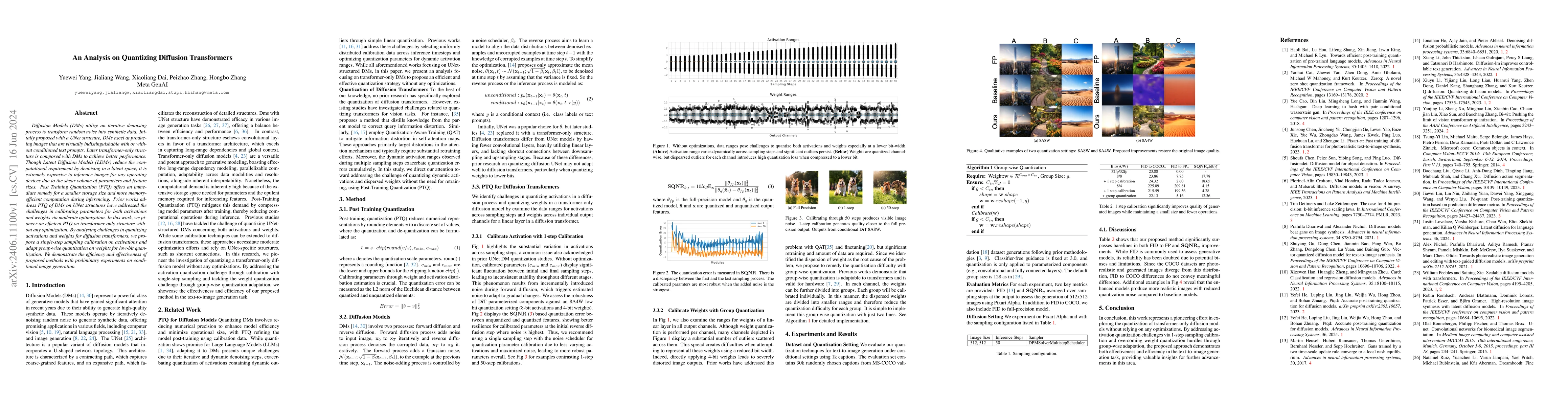 Thumbnail for An Analysis on Quantizing Diffusion Transformers