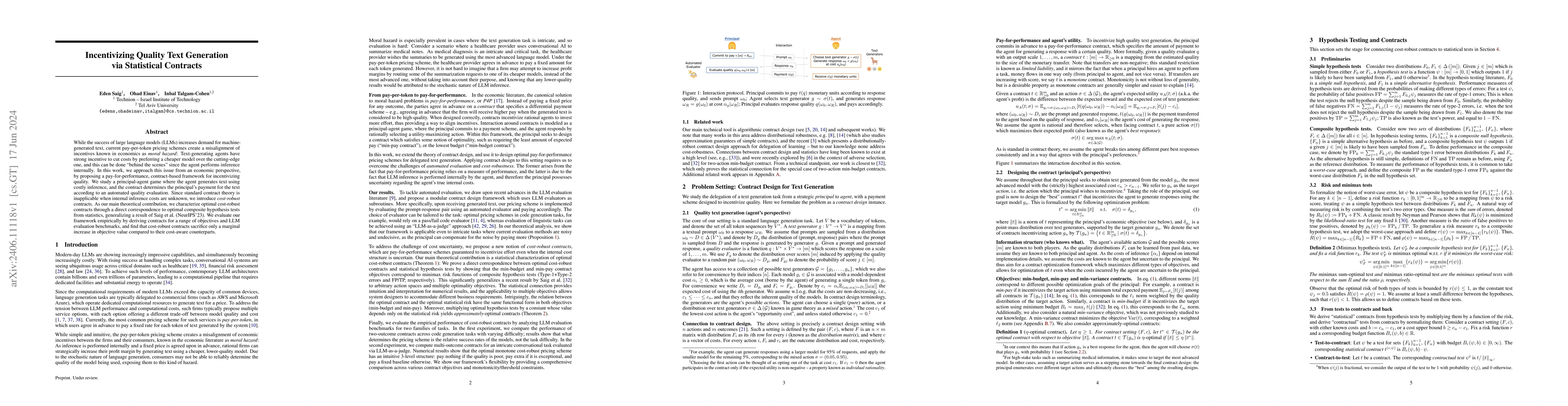 Thumbnail for Incentivizing Quality Text Generation via Statistical Contracts
