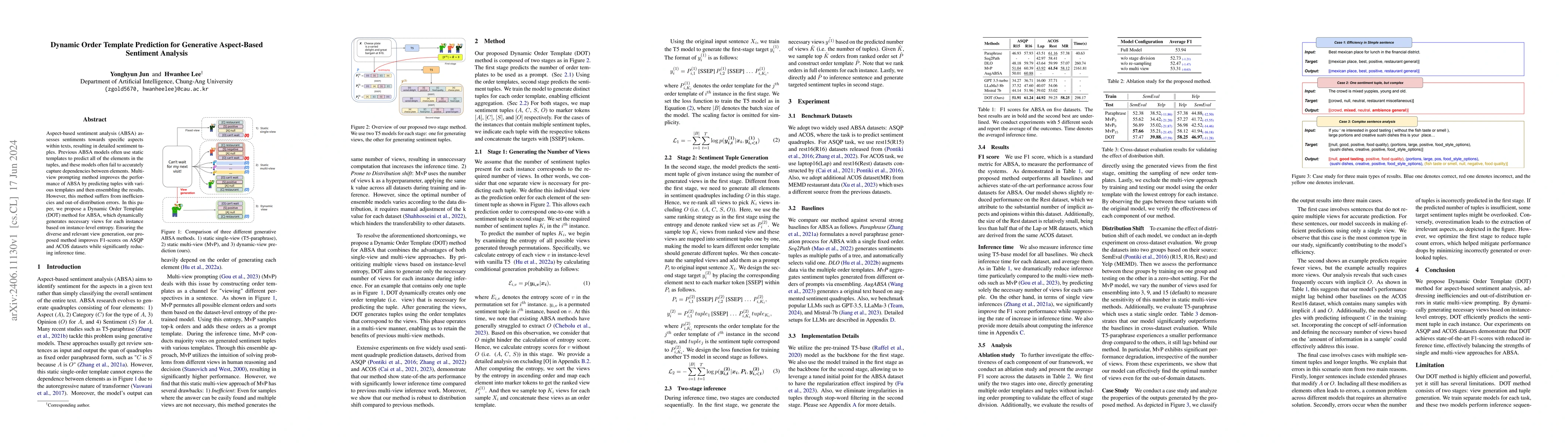 Thumbnail for Dynamic Order Template Prediction for Generative Aspect-Based Sentiment
  Analysis
