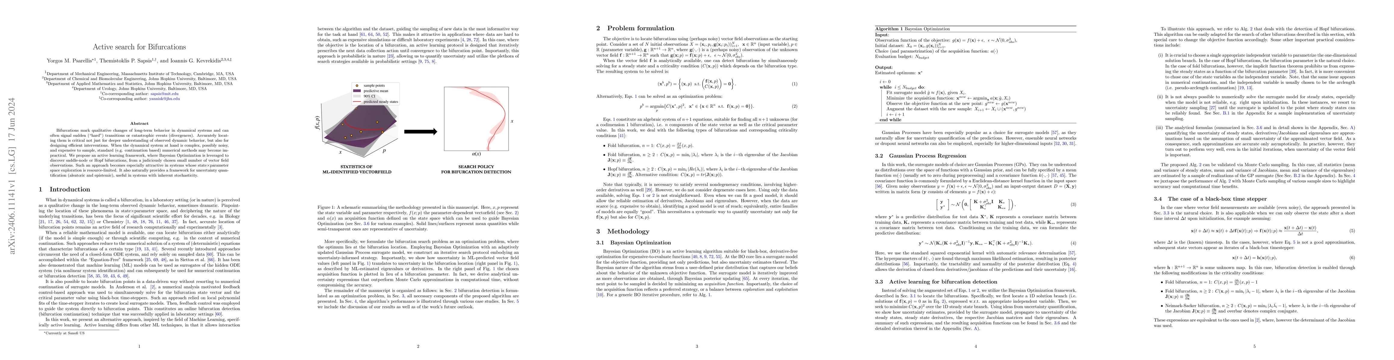 Thumbnail for Active search for Bifurcations