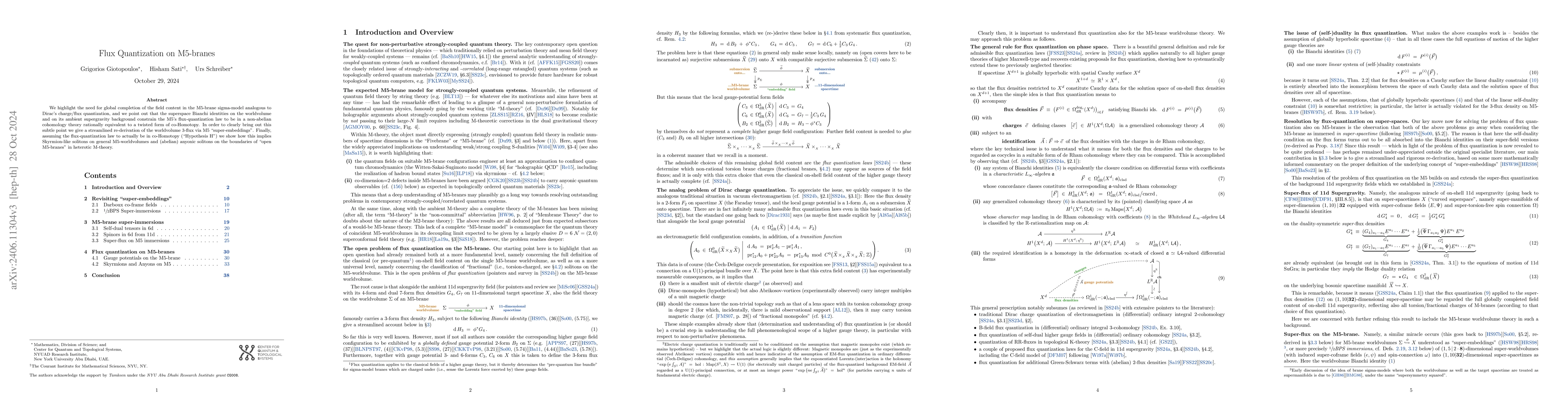 Thumbnail for Flux Quantization on M5-branes