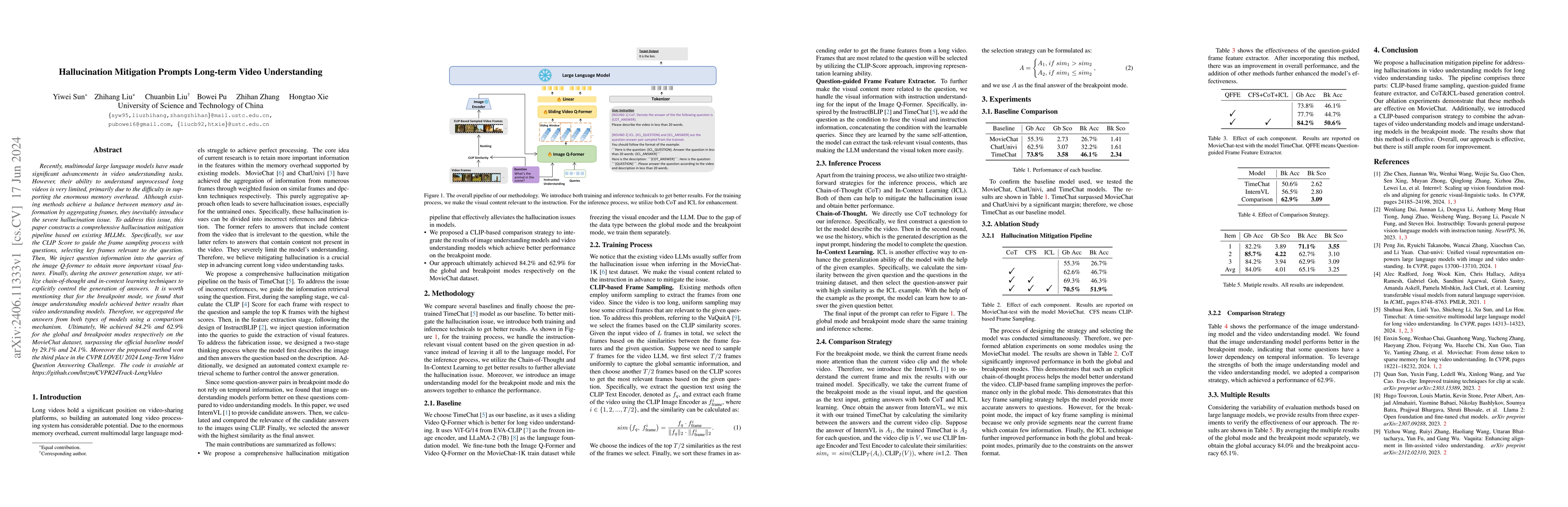 Thumbnail for Hallucination Mitigation Prompts Long-term Video Understanding
