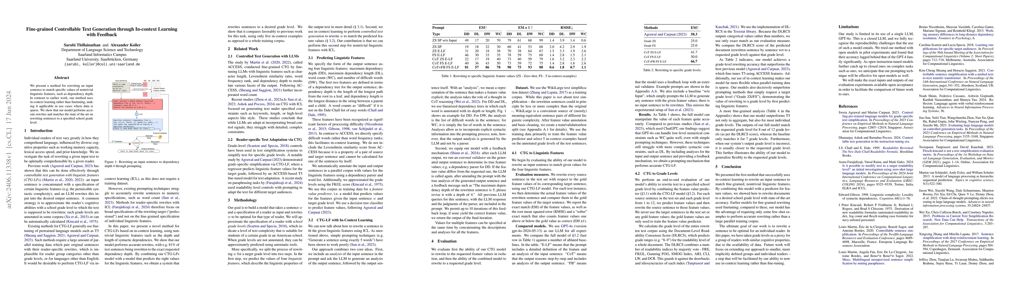Thumbnail for Fine-grained Controllable Text Generation through In-context Learning
  with Feedback