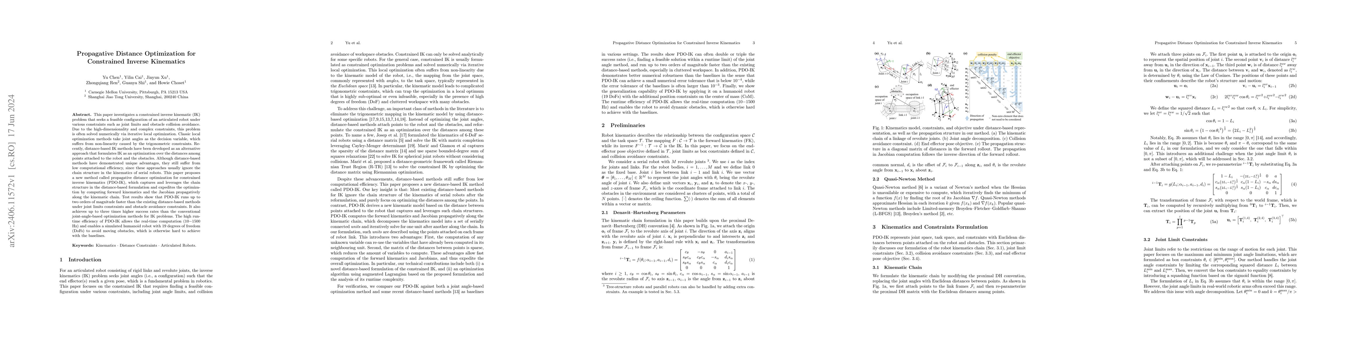 Thumbnail for Propagative Distance Optimization for Constrained Inverse Kinematics